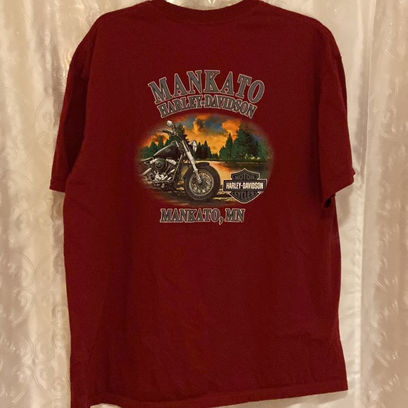 Mankato Harley Davidson Motorcycle Mankato, MN Shirt Size Mens XL 🔥 - Picture 5 of 6
